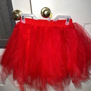 Red tutu